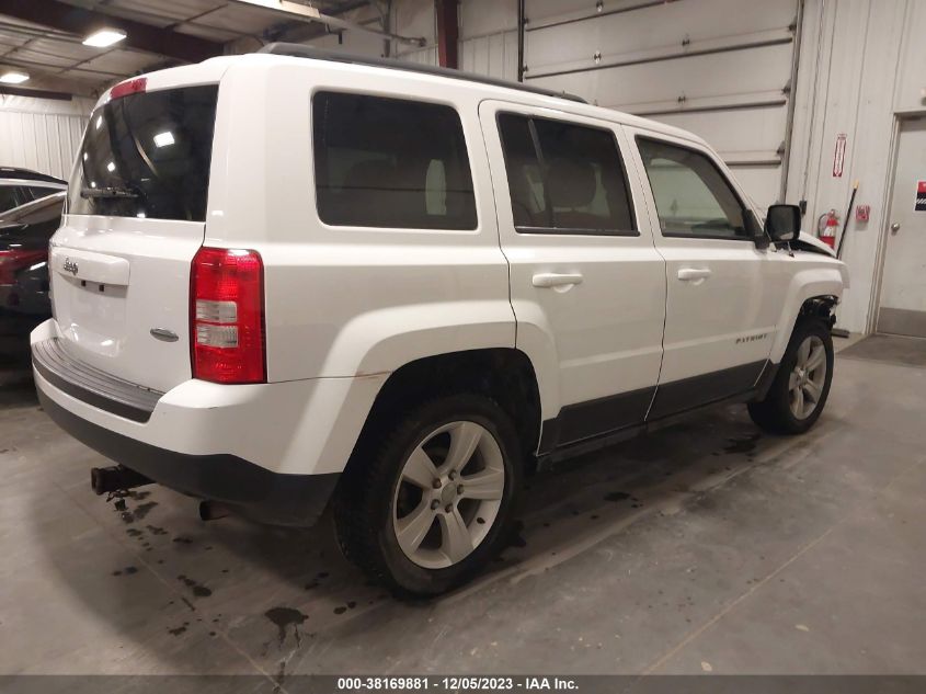 2014 JEEP PATRIOT LATITUDE - 1C4NJRFB3ED687779