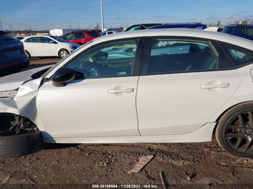 2022 HONDA CIVIC SPORT - 2HGFE2F57NH555672