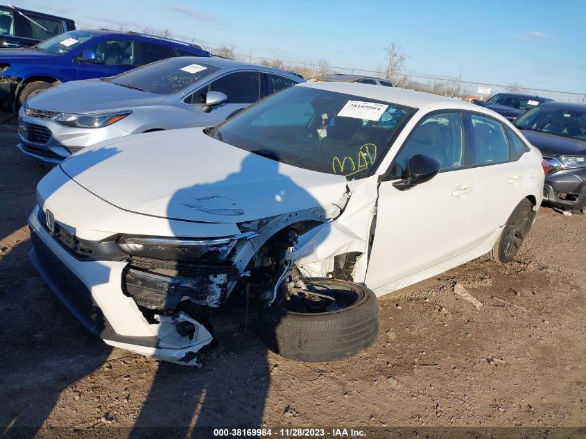 2022 HONDA CIVIC SPORT - 2HGFE2F57NH555672