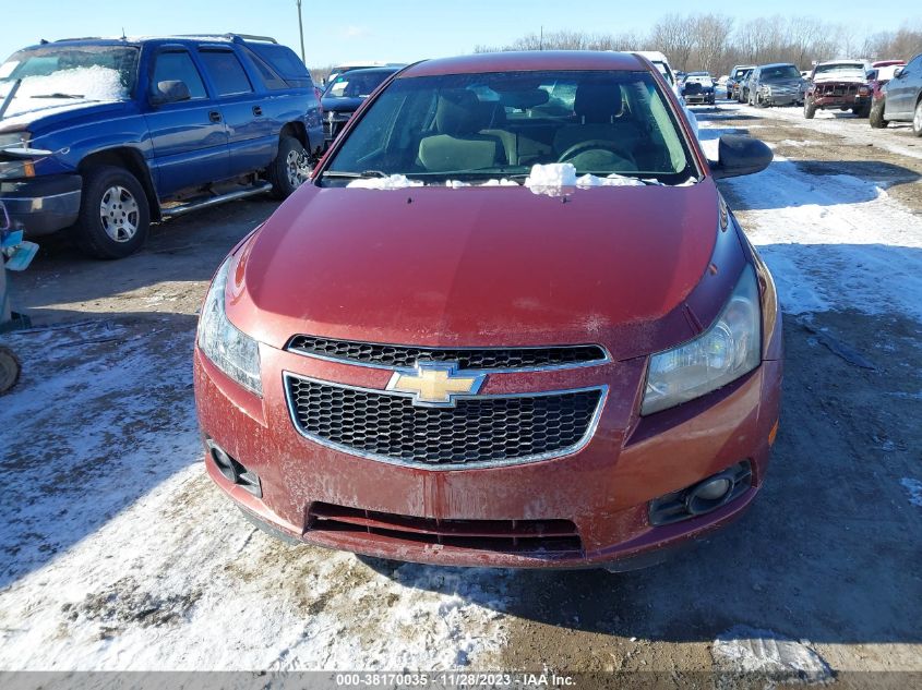 1G1PC5SH4C7284307 | 2012 CHEVROLET CRUZE