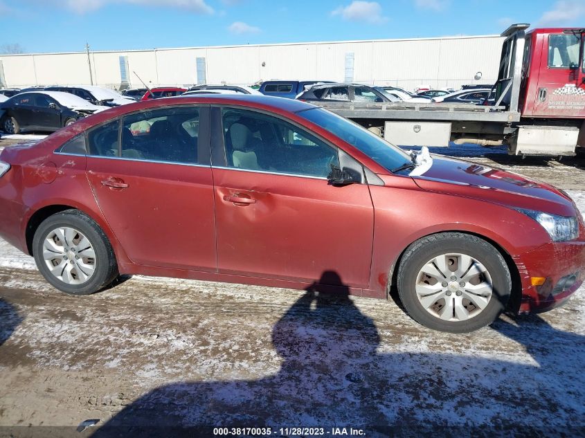 1G1PC5SH4C7284307 | 2012 CHEVROLET CRUZE