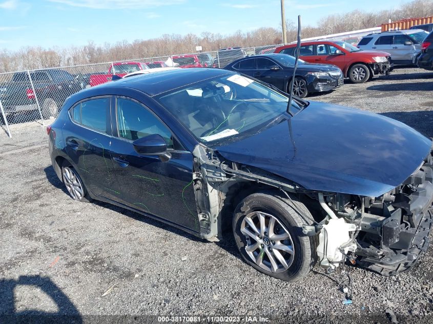 Lot #2539237912 2016 MAZDA MAZDA3 I TOURING salvage car