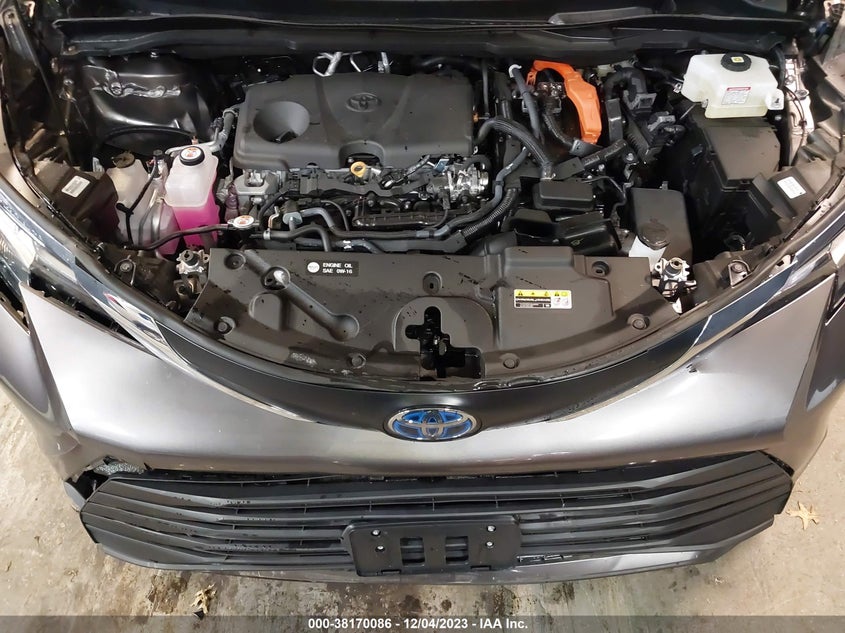 VIN 5TDKSKFC2PS101984 2023 TOYOTA SIENNA LE