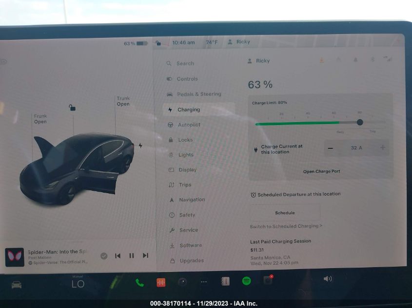 2020 TESLA MODEL 3 - 5YJ3E1EA6LF630035