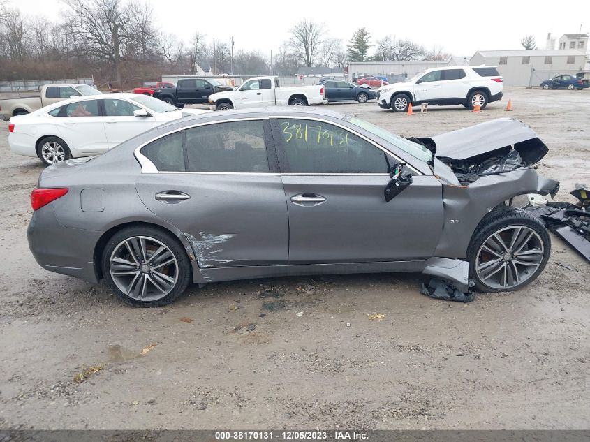 2014 INFINITI Q50 PREMIUM - JN1BV7AR5EM684059