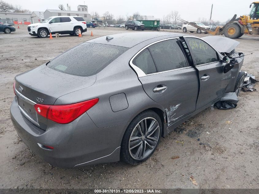 2014 INFINITI Q50 PREMIUM - JN1BV7AR5EM684059