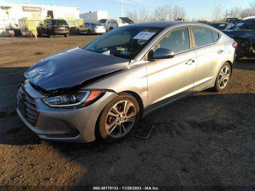 VIN 5NPD84LF9HH028881 2017 HYUNDAI ELANTRA LIMITED