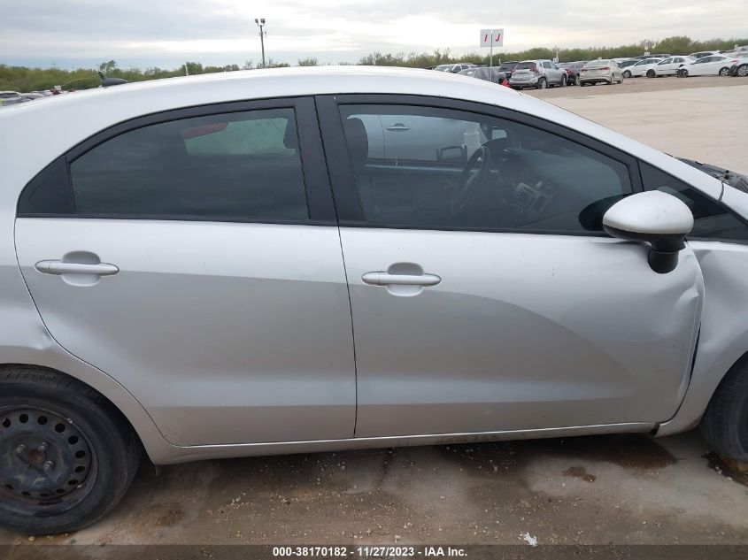 2014 KIA RIO LX - KNADM5A35E6321383