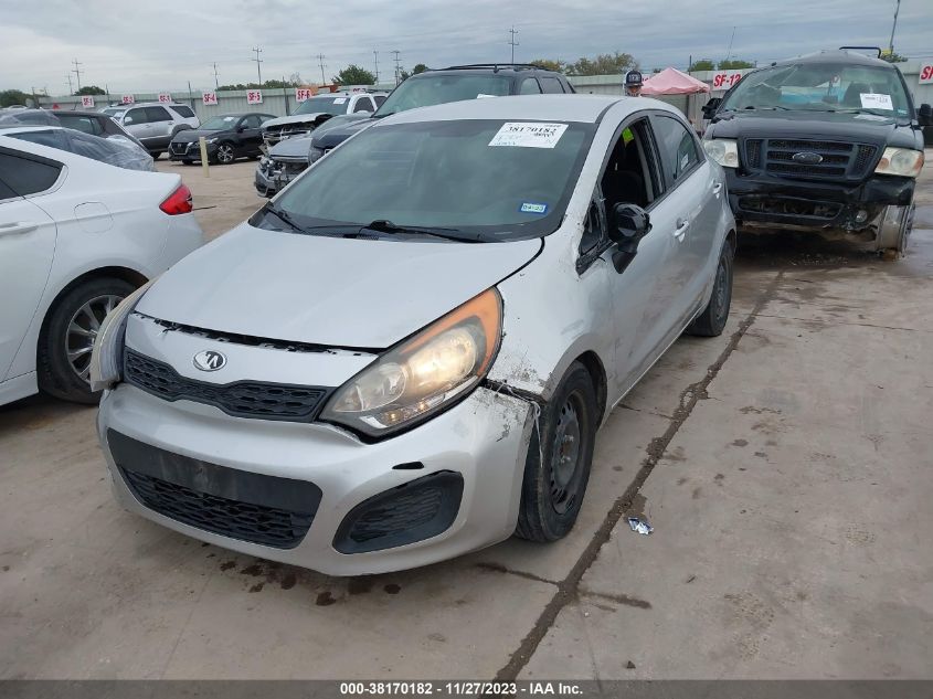 2014 KIA RIO LX - KNADM5A35E6321383