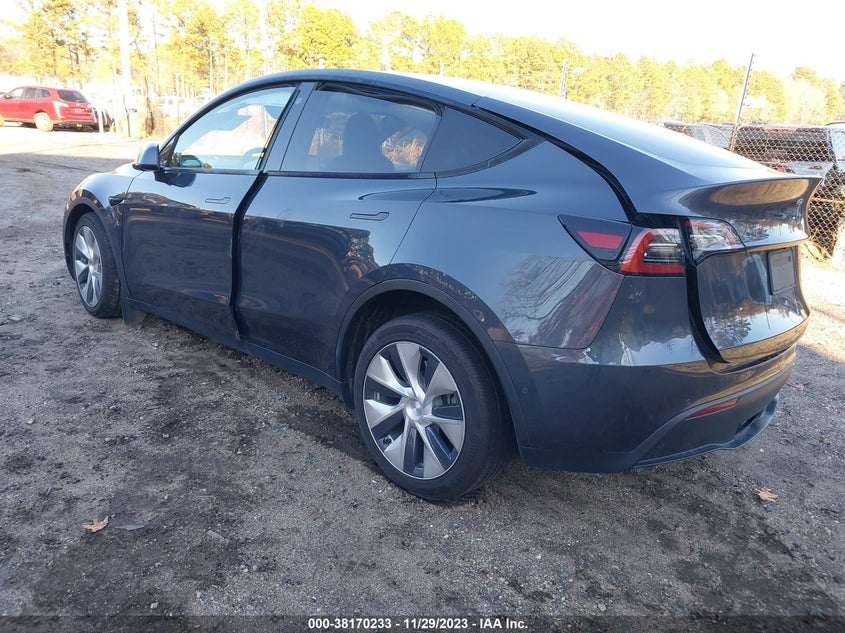 VIN 5YJYGDEE8MF199333 2021 TESLA MODEL Y