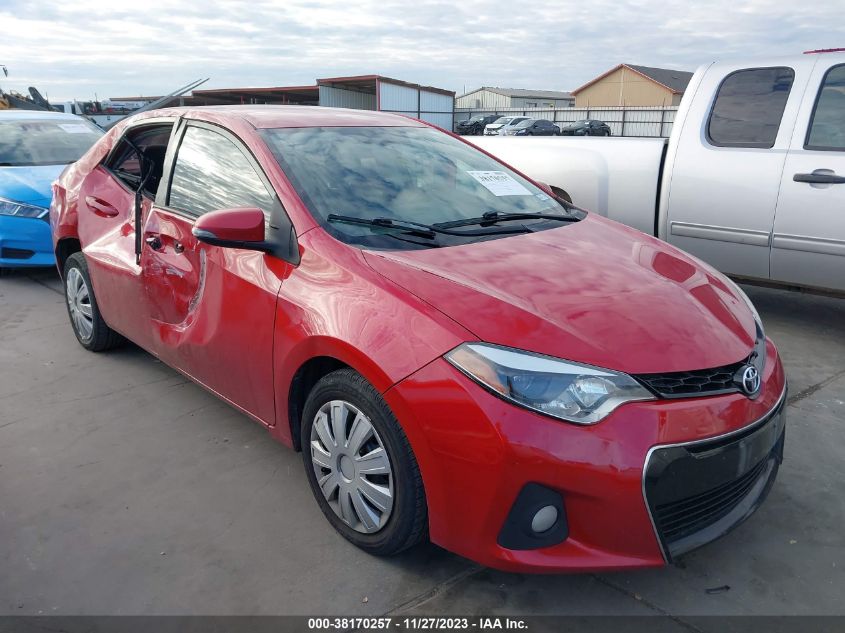 2014 TOYOTA COROLLA L/LE/LE PLS/PRM/S/S PLS - 5YFBURHE7EP104631