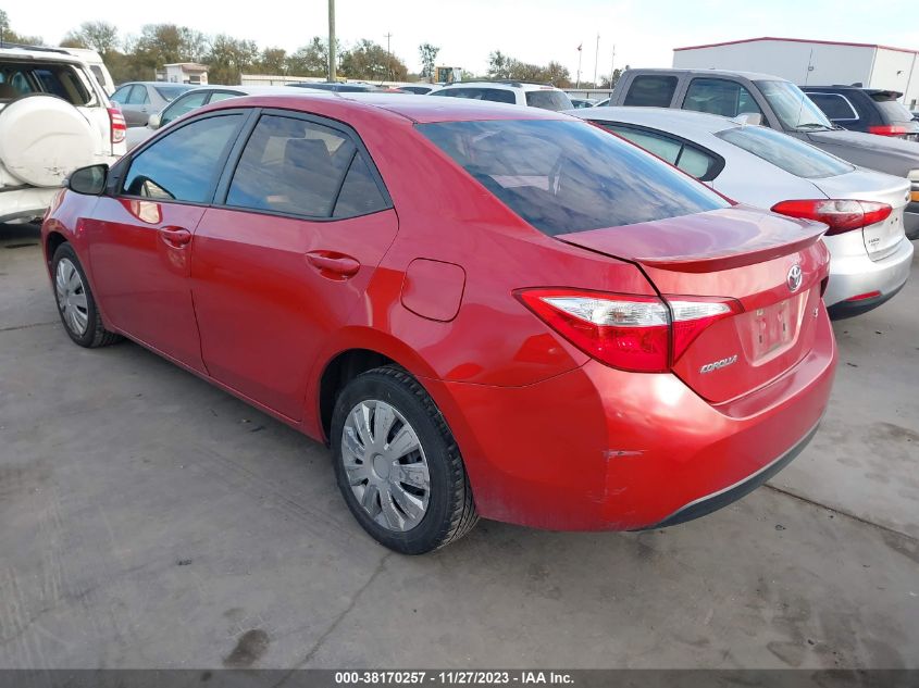 2014 TOYOTA COROLLA L/LE/LE PLS/PRM/S/S PLS - 5YFBURHE7EP104631