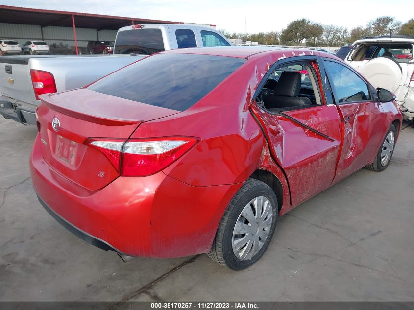 2014 TOYOTA COROLLA L/LE/LE PLS/PRM/S/S PLS - 5YFBURHE7EP104631