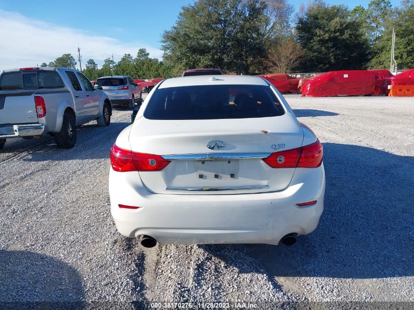2016 INFINITI Q50 PREMIUM/SPORT - JN1EV7AP4GM304482