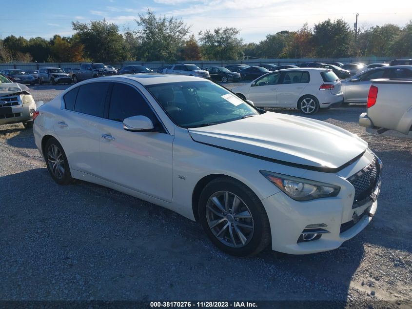2016 INFINITI Q50 PREMIUM/SPORT - JN1EV7AP4GM304482