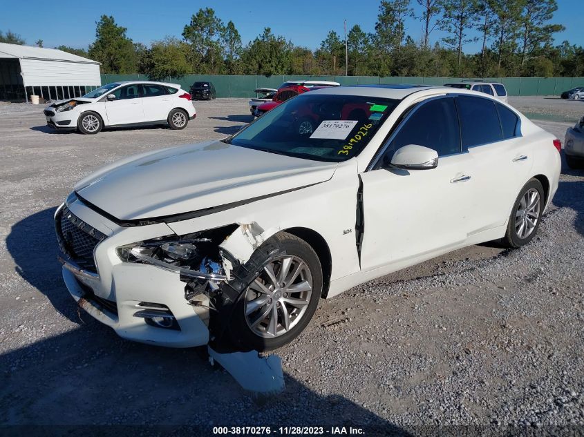 2016 INFINITI Q50 PREMIUM/SPORT - JN1EV7AP4GM304482
