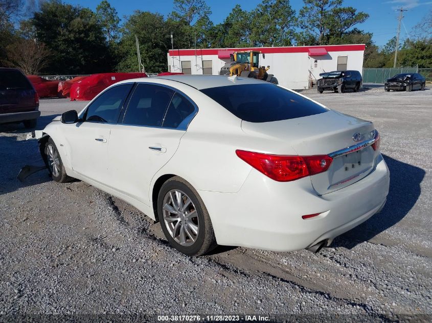 2016 INFINITI Q50 PREMIUM/SPORT - JN1EV7AP4GM304482
