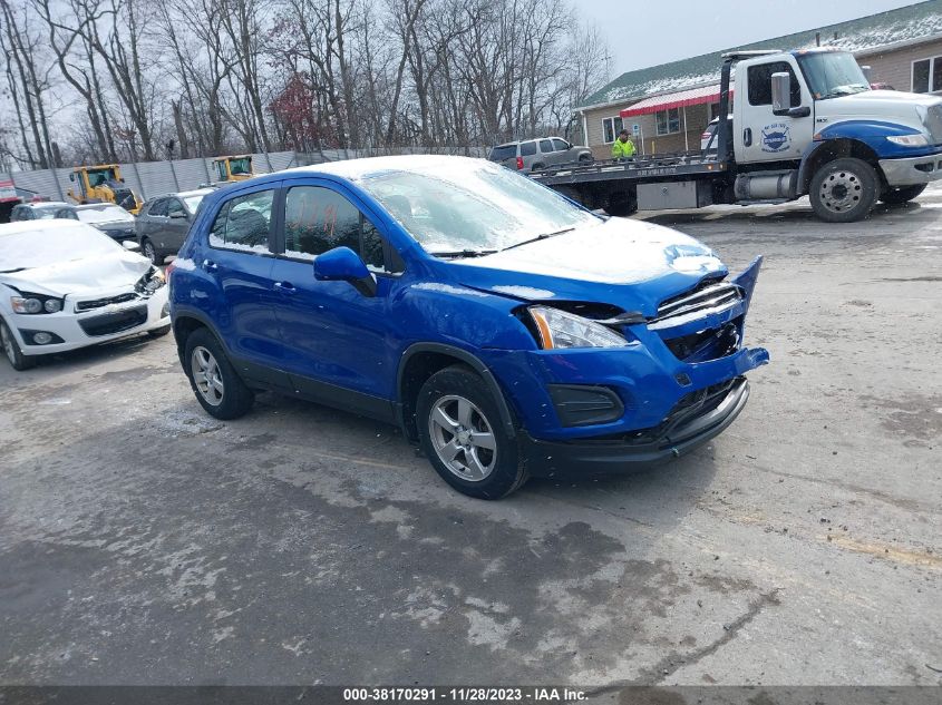 2015 CHEVROLET TRAX 1LS - KL7CJPSB9FB194488