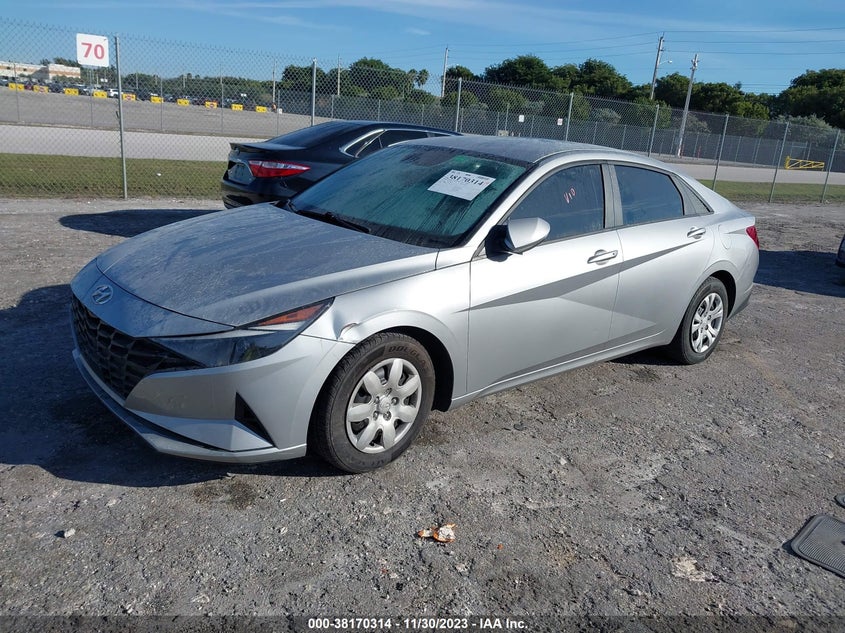 VIN 5NPLM4AG4MH021320 2021 HYUNDAI ELANTRA SEL