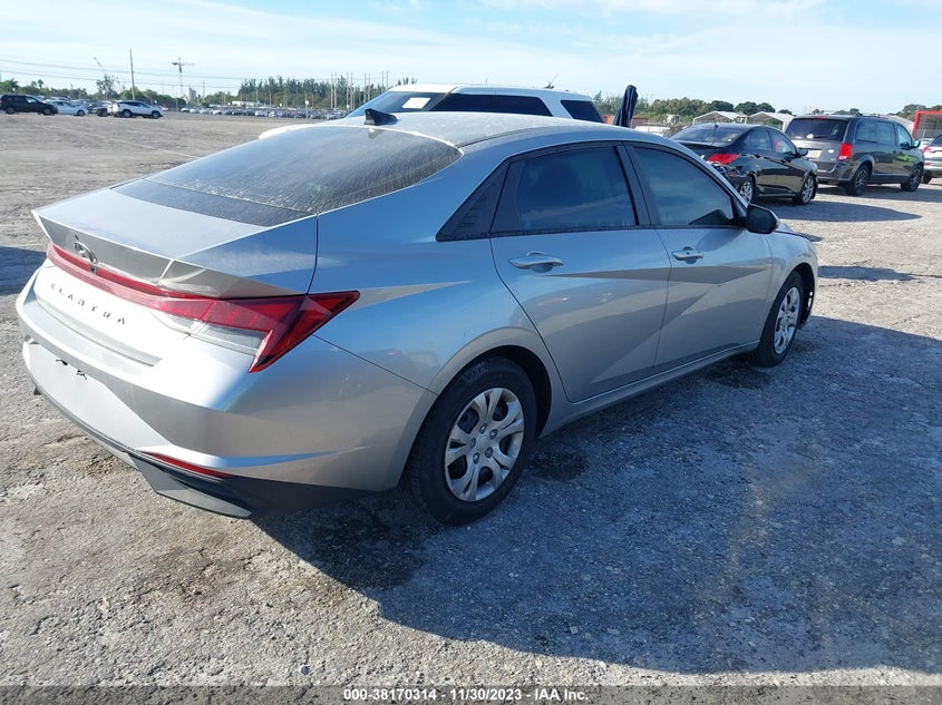 VIN 5NPLM4AG4MH021320 2021 HYUNDAI ELANTRA SEL