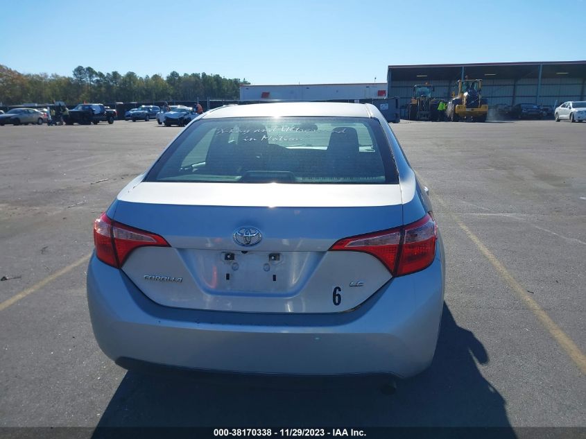 2019 TOYOTA COROLLA L/LE/SE/XLE/XSE - 5YFBURHE3KP878919