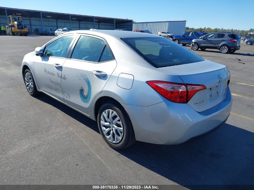 2019 TOYOTA COROLLA L/LE/SE/XLE/XSE - 5YFBURHE3KP878919