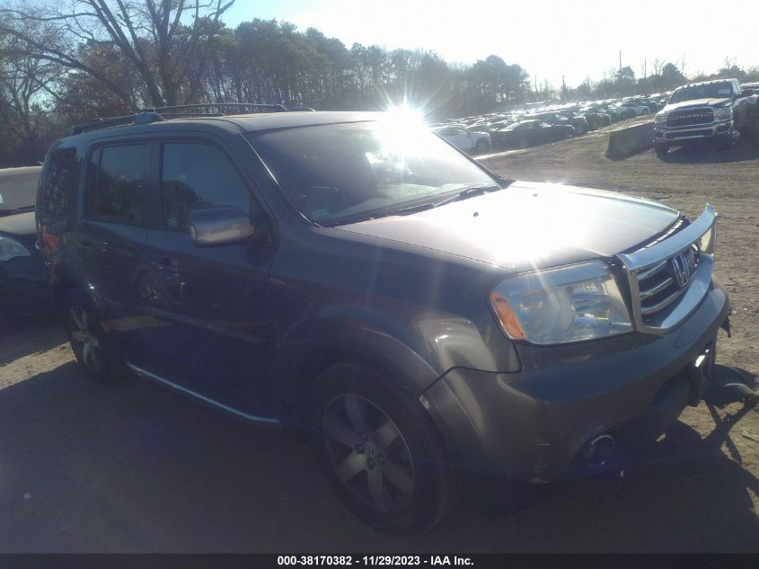 2015 HONDA PILOT TOURING - 5FNYF4H95FB025241