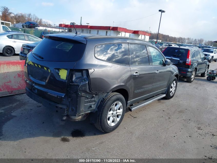 2014 CHEVROLET TRAVERSE LS - 1GNKRFED3EJ100924