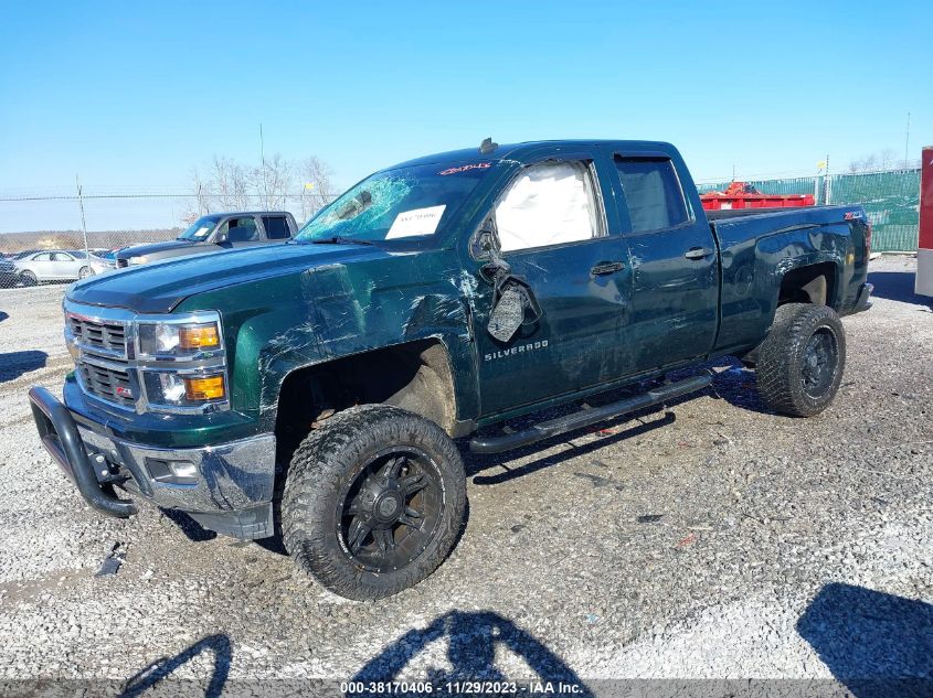 2014 CHEVROLET SILVERADO 1500 2LT - 1GCVKREC0EZ414373