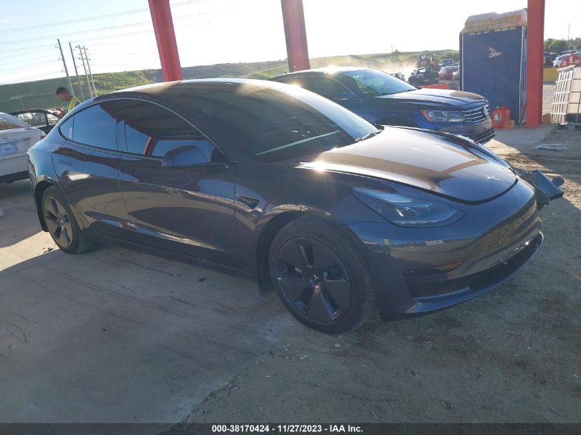 2023 TESLA MODEL 3 REAR-WHEEL DRIVE - 5YJ3E1EA2PF555405