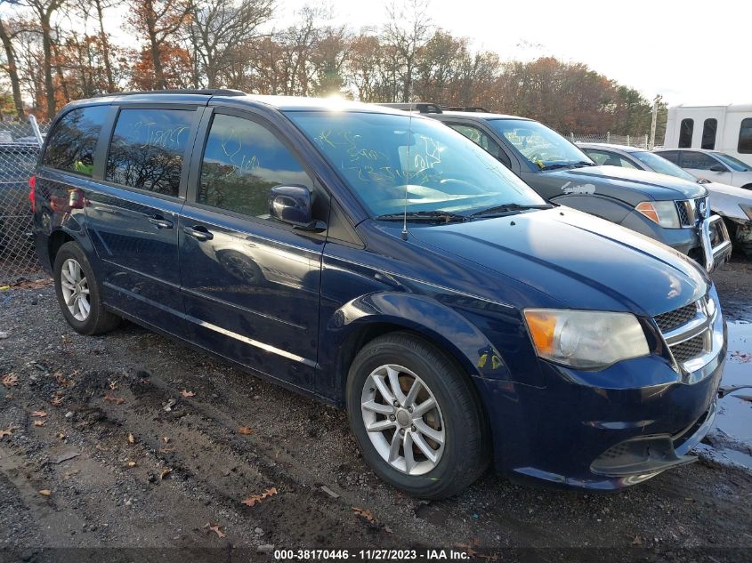 2014 DODGE GRAND CARAVAN SXT - 2C4RDGCG5ER235472