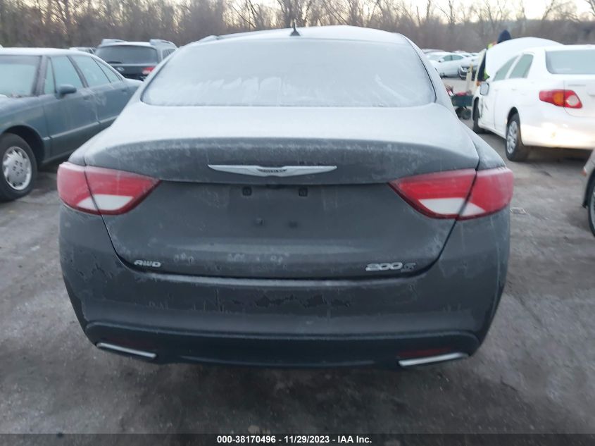 2015 CHRYSLER 200 S - 1C3CCCDG1FN511973