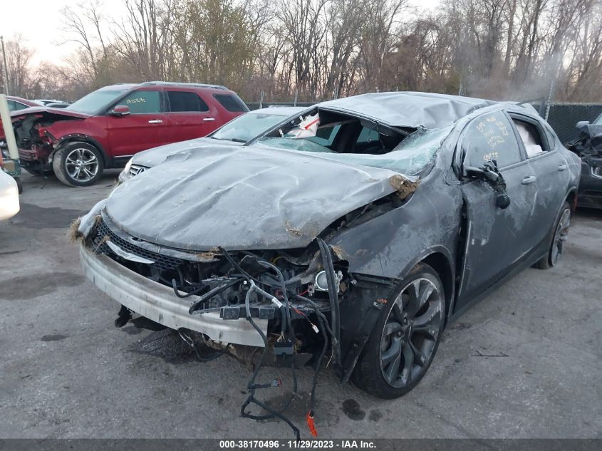 2015 CHRYSLER 200 S - 1C3CCCDG1FN511973