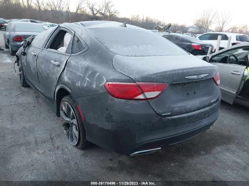 2015 CHRYSLER 200 S - 1C3CCCDG1FN511973