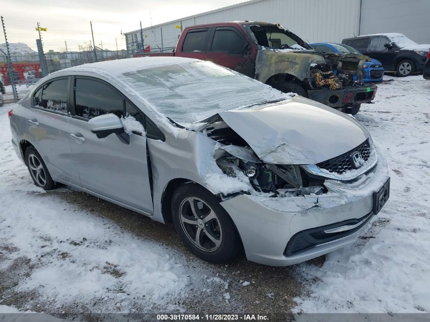 2015 HONDA CIVIC SE - 19XFB2F74FE063056