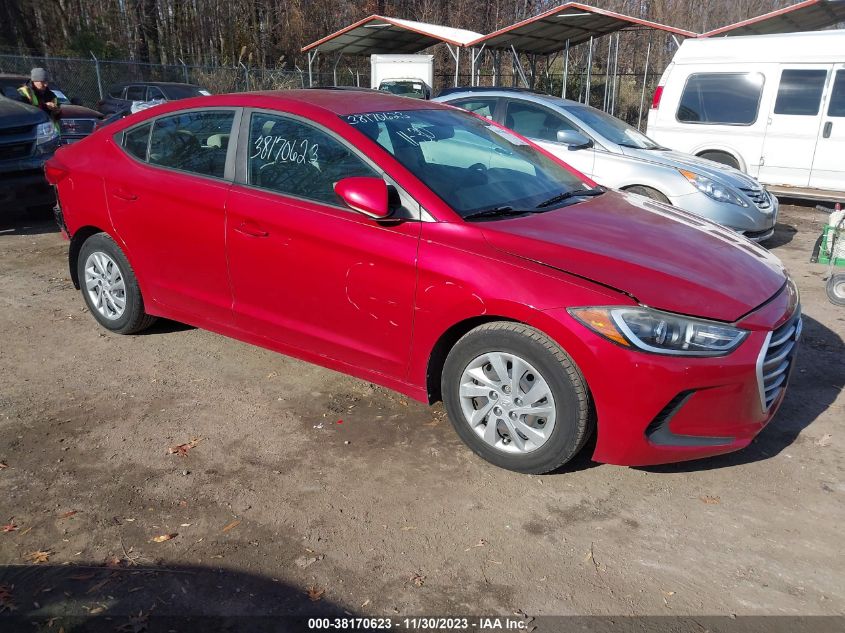 2018 HYUNDAI ELANTRA SE - KMHD74LF8JU471825