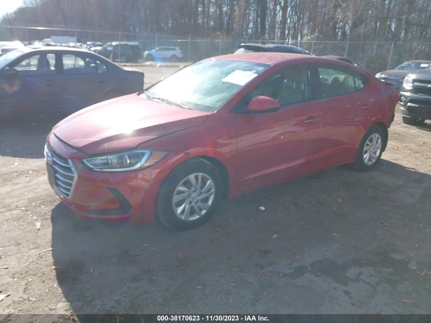 VIN KMHD74LF8JU471825 2018 HYUNDAI ELANTRA SE