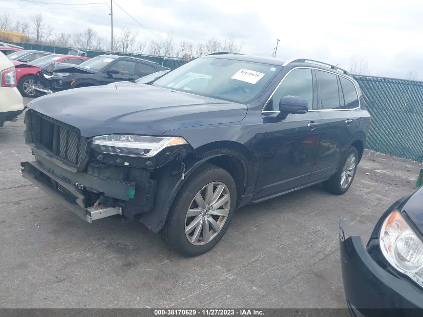 YV4A22PK1H1129689 2017 VOLVO XC90, photo no. 2