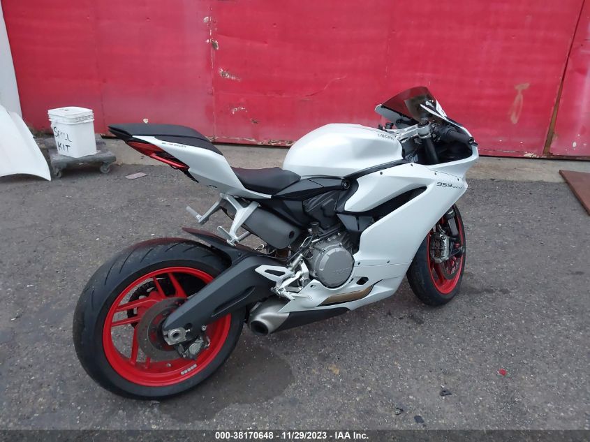 2019 DUCATI SUPERBIKE 959 PANIGALE ZDM14B1W3KB010492