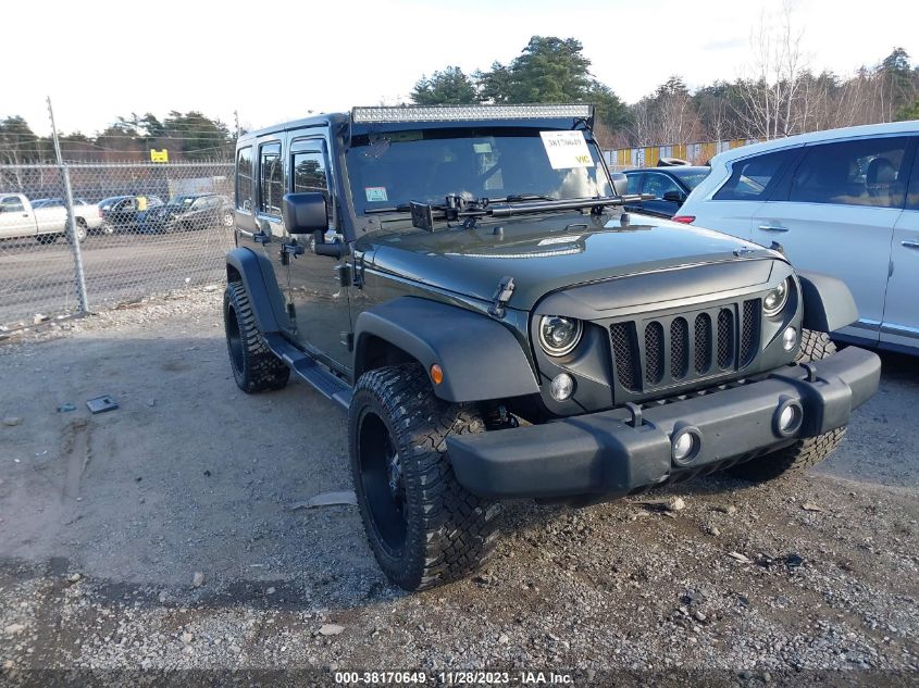2015 JEEP WRANGLER UNLIMITED SPORT - 1C4BJWDG6FL765821