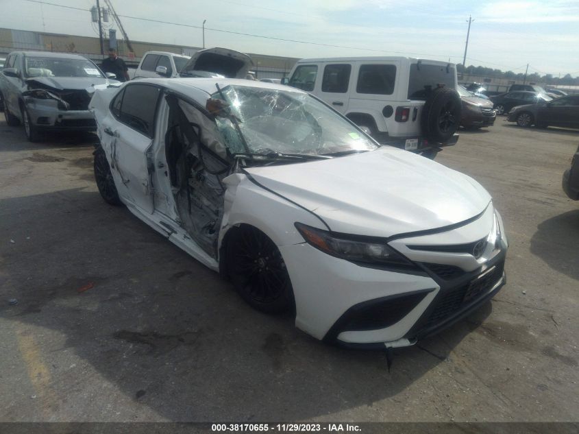 2021 TOYOTA CAMRY SE/SE NIGHT SHADE - 4T1G11AK4MU487943