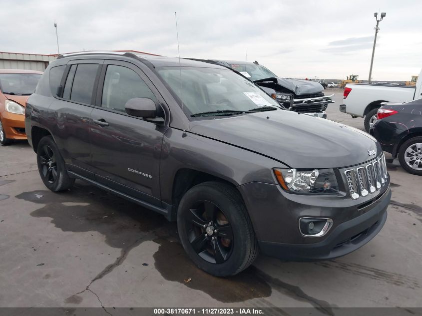 2017 JEEP COMPASS HIGH ALTITUDE 4X4 - 1C4NJDEB2HD168232