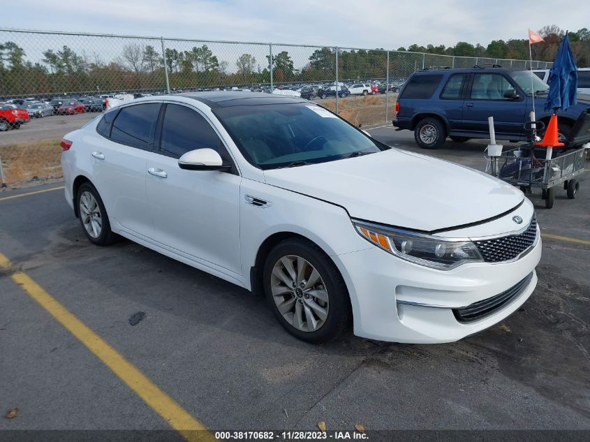 2016 KIA OPTIMA EX - 5XXGU4L3XGG096910