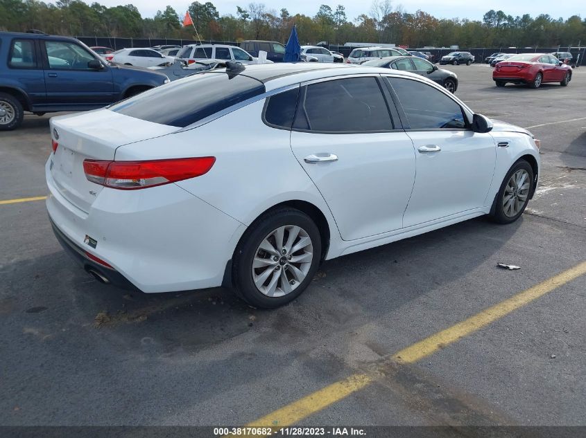 2016 KIA OPTIMA EX - 5XXGU4L3XGG096910