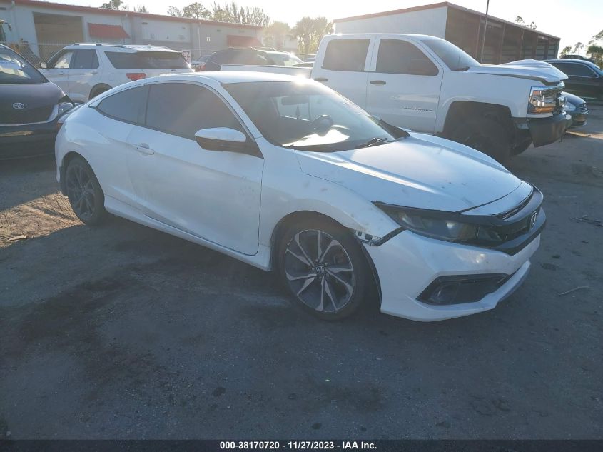 2HGFC4B83KH300790 HONDA CIVIC COUPE SPORT 2019