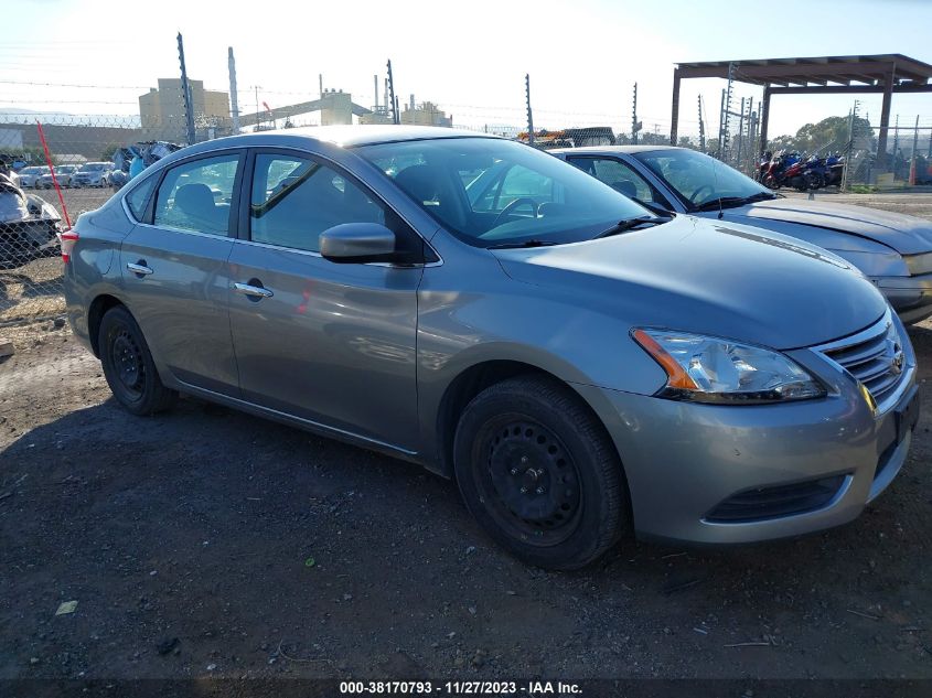 2014 NISSAN SENTRA FE+ S/FE+ SV/S/SL/SR/SV - 3N1AB7AP7EY254615