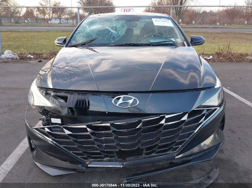 2021 HYUNDAI ELANTRA SEL - 5NPLN4AG7MH026038