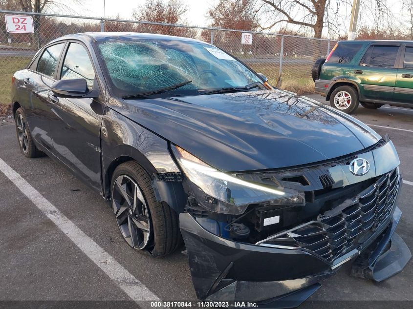 2021 HYUNDAI ELANTRA SEL - 5NPLN4AG7MH026038