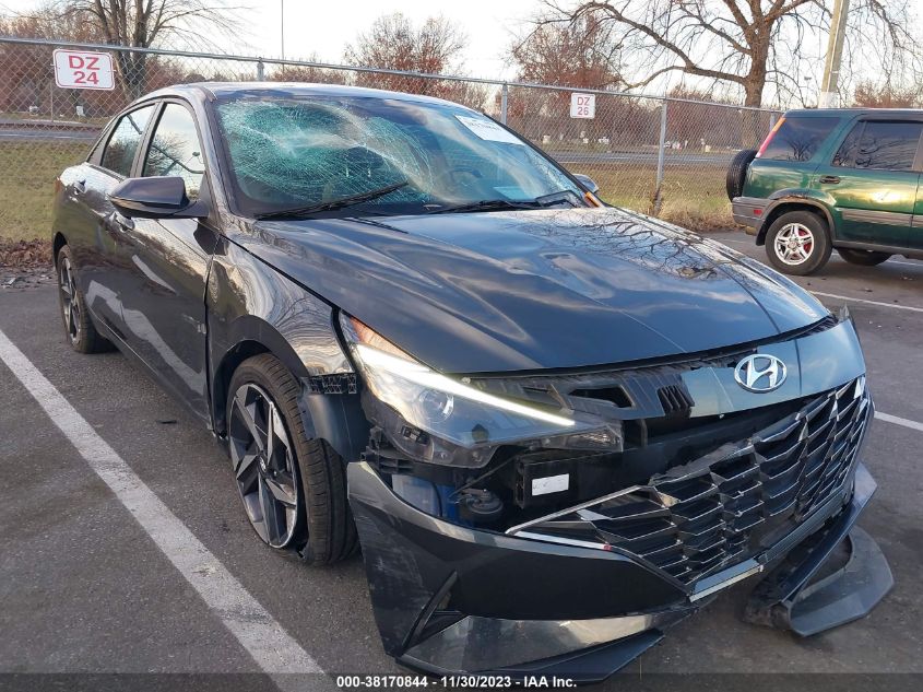 2021 HYUNDAI ELANTRA SEL - 5NPLN4AG7MH026038