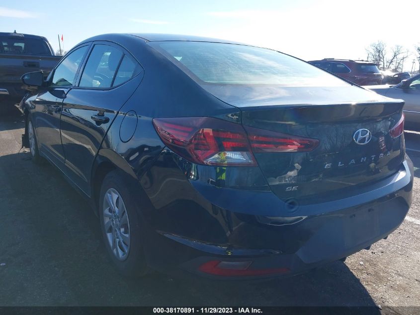 2020 HYUNDAI ELANTRA SE - KMHD74LF7LU011073